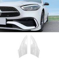 1 Set Front Bumper Lip Spoiler Splitters Diffuser for Mercedes-Benz C-Class W206 AMG C200 C260 C43 Brabus Black