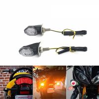 2x Universal Motorcycle 1LED Amber Turn Bike Signal Indicators Blinker LightsSignal Light Assemblies Parts