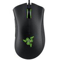 【Clearance】 DeathAdder ดั้งเดิมน้ำหนักเบา Essential แบบมีสายเมาส์สำหรับเล่นเกมส์เมาส์เซ็นเซอร์ DPI ออปติคอล6400 5ปุ่มสำหรับ PC เกม OSU