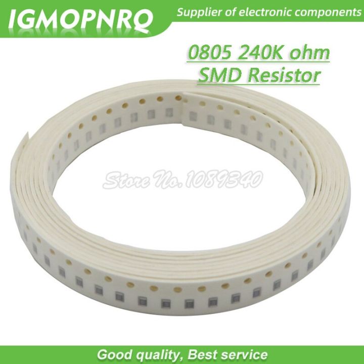 300pcs 0805 SMD Resistor 240K ohm Chip Resistor 1/8W 240K ohms 0805 240K