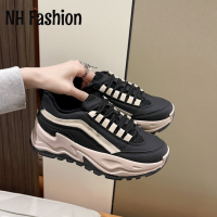 NH Fashion ยอดนิยม รองเท้าผู้หญิง รองเท้าผ้าใบ รองเท้าสุขภาพ รองเท้าแฟชั่น ทนทาน เด่น ด้านล่างที่ยืดหยุ่น วิจิตร B96F04H 42Z231020