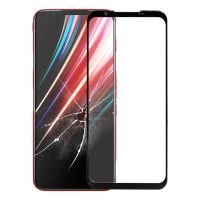 AboutCellphone Front Screen Outer Glass Lens for ZTE Nubia Red Magic 5G NX659J (Black)