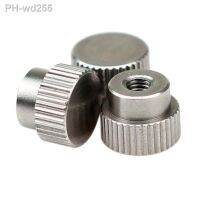 10/20Pcs M3 M4 Knurled Thumb Screws Nuts 303 Stainless Steel Blind Hole High Head Step Hand Nuts