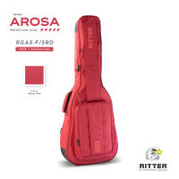 Ritter AROSA 5 กระเป๋า GIGBAG สำหรับกีตาร์โปร่งทรง Dreadnought / OM / GA สี "Spicey Red"