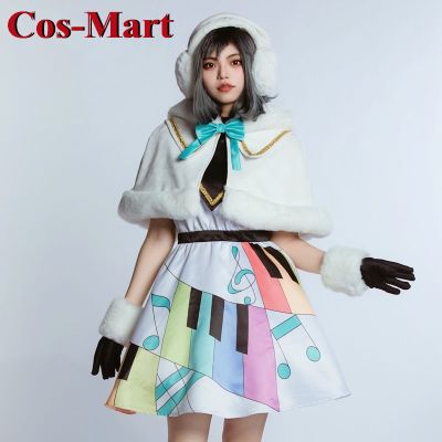 Cos Mart Anime Love Live! Nijigasaki High School Idol Club Cosplay Costume OP SJ Uniform Cloak Style Party Role Play Clothing CosPlay┋