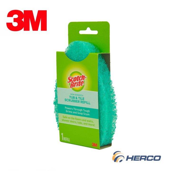 3M Scotch Brite 560 Non-Scratch Tub Tile Scrubber Refill 1pc | Lazada PH