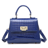 2021 Hot Sales Orange Bag Lady Hndbags Crocodile Leather Tote Bag Women Fashion Designer Handbag