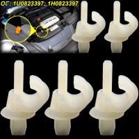 5Pcs Hood Bonnet Rod Prop สนับสนุน Fastener คลิป Retainer Clamp สำหรับที่นั่ง Ibiza MK5 Leon Arona Ateca Alham 1U0823397ผู้ถือ