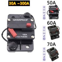 Brand 30A 40A 50A 60A 70A 80A 100A 120A 150A 200A 250A 300A AMP Circuit Breaker Fuse Reset 12-48V DC Car Boat Auto Waterproof Electrical Circuitry Par