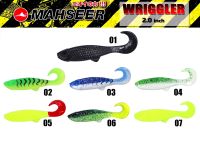 ปลายางหางหนอน Wriggler 2 นิ้ว Mahseer Takcle