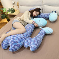 （HOT) ของเล่นตุ๊กตากวางสีฟ้าสาวน่ารักกอดนอนหมอนตุ๊กตาตุ๊กตาตุ๊กตาขี้เกียจสาวเกาหลีน่ารัก