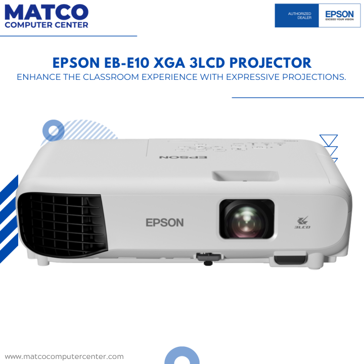 Epson EBE10 XGA 3LCD Projector Lazada PH