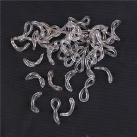 40pcs Ear Hook Eyeglasses Spectacles Chain Glasses Retainer Ends Rope Sunglasses Cord Holder Strap Retainer End Loop Connector Eyewear case