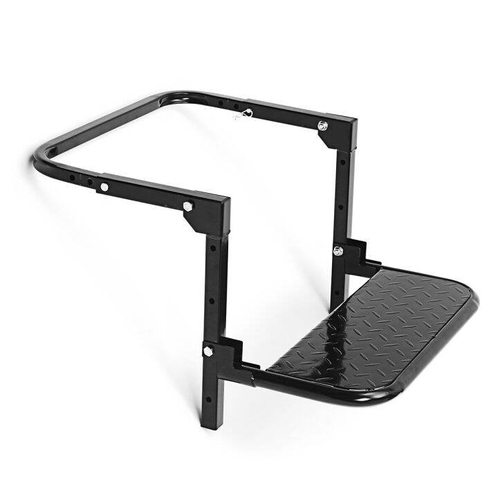 Protable Folding SUV MPV Car Stairs Tyre Mount Steps Ladder For Vehicle
