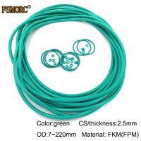 【hot】▦◇◑  OD7mm 220mmx2.5mm thickness/CS o rings resistant acid and alkali sealing Gasket FPM o-ring