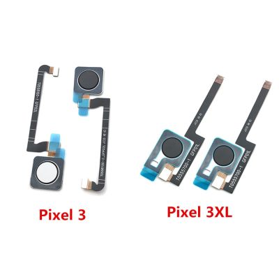 Tombol Beranda Kabel Fleksibel Sensor Pita Sidik Jari untuk Google Pixel 3 3XL 3A XL Tombol Beranda Sidik Jari