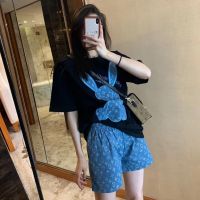 COD Casual Sports Style Suit Womens Summer 2023 New Arrival Fashionable Age-Reducing Stylish Fried Street Short-Sleeved Shorts Two-Piece Trendy Suit