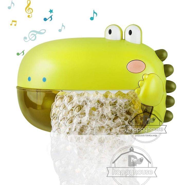 Crab Bubble Machine Toys Cartoon Baby Bath Shower Toy Music Automatic  Bubble Maker Fun Children