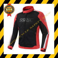 เสื้อการ์ด เสื้อการ์ดมอเตอร์ไซค์ SSPEC SCJ-6002 B2 ผ้าตาข่ายโพลีเอสเตอร์ระบายอากาศ สวมใส่สบาย