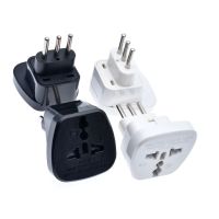 2pcs White/Black safty gate Switzerland Swiss Travel Plug Adapters Universal US UK AU EU to Swiss Electrical Power Plug Adapter Wires  Leads  Adapters