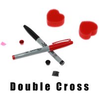 Mark Southworth S Double Cross 2.0คำแนะนำเวอร์ชันอัปเกรด + ภาพลวงตาระยะใกล้อุปกรณ์แสดงมายากลมายากลมืออาชีพที่สนุกสนาน