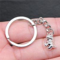 Souvenirs Men Keychain 2 Colors 12x15mm Pendant Keyring Dropshipping