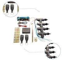 รถควบคุมระยะไกลเซ็นทรัลล็อครายการ Keyless กับระบบมอเตอร์อุปกรณ์ล็อคประตูอัตโนมัติ ACC การตรวจสอบ12โวลต์สากลป้องกันการโจรกรรม