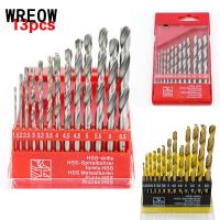 Hss Drill Bits Professional Metal Professional Titanium Drills - 13pcs Drill Bit - Aliexpress