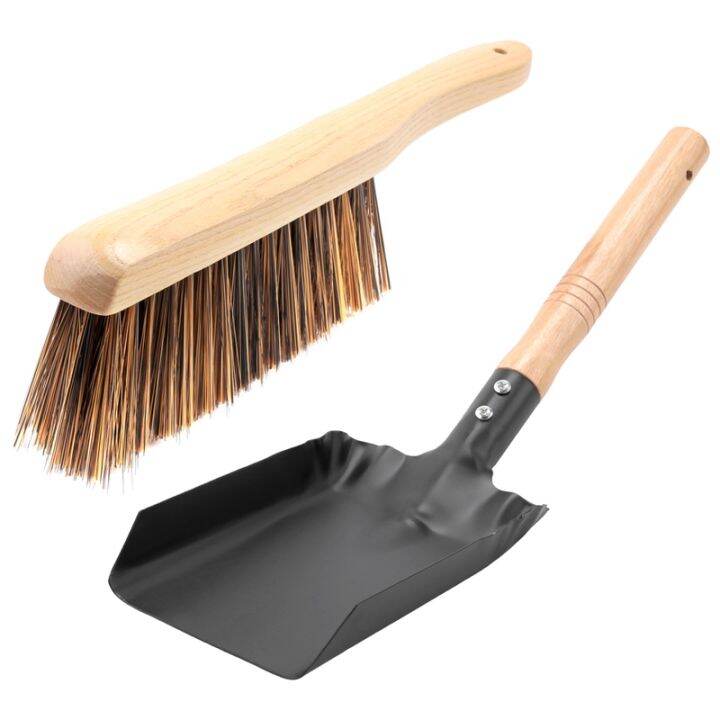 Coal Shovel and Hearth Brush Set, Fireplace Shovel and Brush, Hearth ...