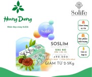 Kẹo Giảm Cân Soslim Rong nho Nấm Linh Chi - Giảm cân An toàn, hiệu quả từ 2