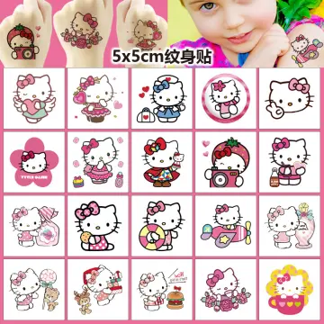 99+ Hình xăm Hello Kitty: Đẹp, Dễ thương, Đơn giản nhất