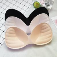 One Piece Swimsuit Padding Inserts Women Clothes Accessories Foam Triangle Sponge Pads Chest Cups Breast Bra Inserts Chest Pad Adhesives Tape