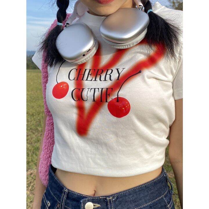 kome-girls-เสื้อยืดลายเชอรี่-รุ่น-cutie-cherry-t-shirt