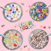 Cereal Coconut Bowl Candle Oatmeal Bowl Fruit Loops Candles Personalized Flameless Scented Candles Decorative for Dining Room