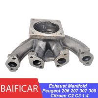 Baificar Brand New Exhaust Manifold 9636962580 0341F9 For Peugeot 206 207 307 308 Citroen C2 C3 1.4