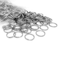 100pcs/lot 6 8 10 12 14mm Stainless Steel Double Jump Rings DIY Key Chain Split Rings Connectors Jewelry Making Supplies Gifts