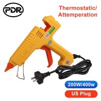 On Sale PDR Tools Hot Glue Gun 11Mm 200W/400W US Plug Thermostatic/Attemperation Hot Melt Glue Gun For Melt Adhesive Hand Tool Sets