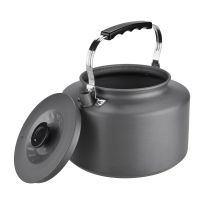 2L Outdoor Camping Boil Water Kettle Ultra-light Aluminum Alloy Teapot Hiking Travel Coffee Pot Picnic Tableware Water Teakettle