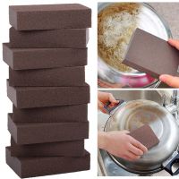 Silicon Carbide Sponge Brush Emery Derusting Cleaning Brush Pot and Pan Cleaner Magic Sponge Eraser Descaling Cleaning