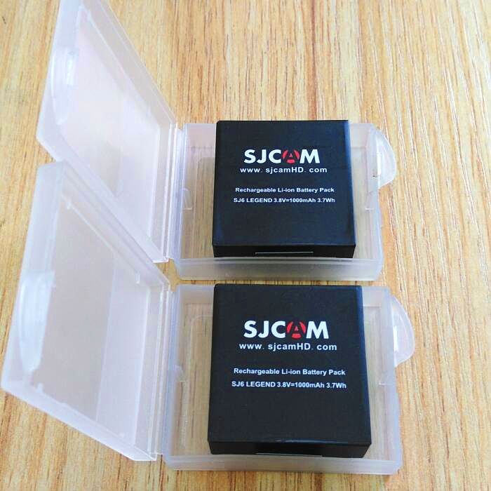 sjcam-อุปกรณ์เสริมเดิม-sj6แบตเตอรี่สามารถเติมเงินได้แบตเตอรี่ชาร์จคู่กรณี-sjcam-sj6ตำนานการกระทำกล้องกีฬา