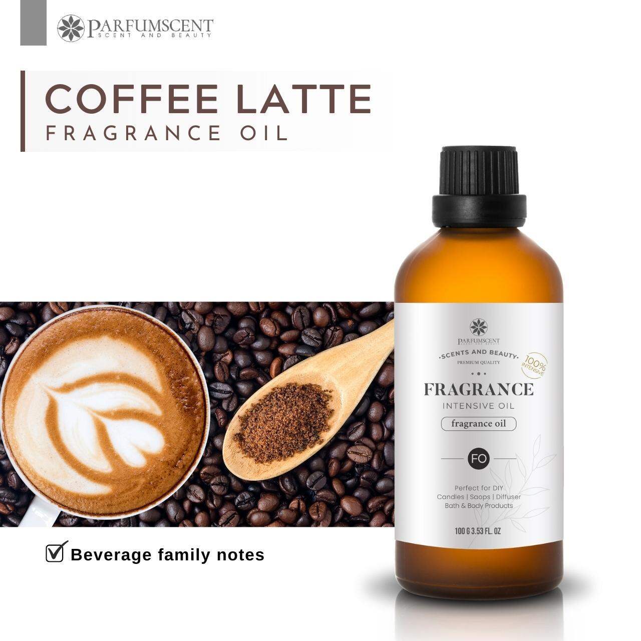 หัวน้ำหอม กลิ่นกาแฟลาเต้ Coffee Latte fragrance oil GF6105 Lazada.co.th