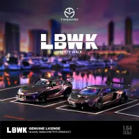 เวลาไมโคร1:64ที่ได้รับอนุญาตจาก LBWK Lambo LP700 2.0และ Supra รถรุ่น Die-Cast สำหรับการรวบรวมและแสดงและของขวัญ