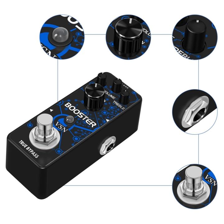 guitar-booster-effect-pedal-analog-boost-effects-pedals-for-electric-guitar-mini-boost-pedals-true-bypass