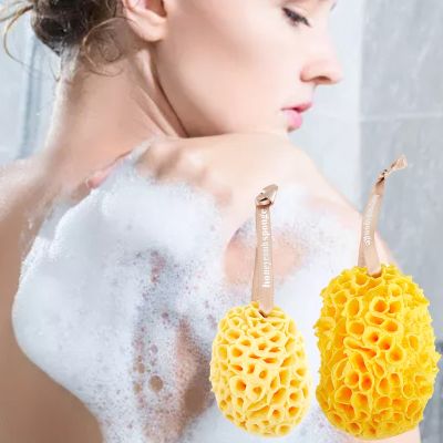 【YF】 Natural Sea Wool Sponge Replacement Dead Skin Remover Cleaning Foam Washing Massager Pouf Shower Exfoliating Body