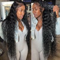 【jw】▲  Front Wig Hd Frontal Wigs Human Hair 13x4 Deep Closure