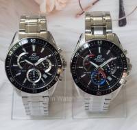 Casio Edifice รุ่น EFR-552D นาฬิกาผู้ชายสายแสตนเลส ระบบโครโนกราฟ - มั่นใจ ของแท้ 100% ประกันศูนย์ CMG 1 ปี