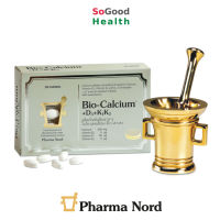 ?EXP 31/05/25? Pharma Nord Bio-Calcium+D3+K1K2 60 เม็ด ผลิตภัณฑ์เสริมแคลเซียม วิตามินดี3 และ วิตามินเค1เค2