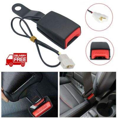 【CW】 1Pcs 13.5mm Car Lock Front Buckle Padding Socket Plug with Warning Cable