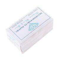 25 Pieces Paper Diamond Package Papers for Gemologist Jewelers Gemstone OpalAdhesives Tape