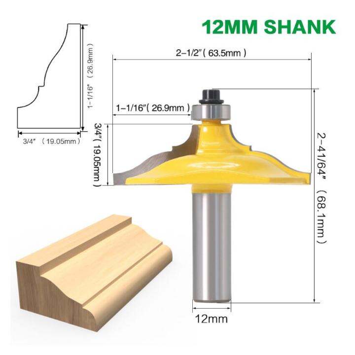 1pc-12mm-12-7mm-shank-tipped-ตารางขอบ-molding-เราเตอร์ไม้บิตทังสเตนตารางทรงกลมมุมหัวตัดเจาะงานไม้เครื่องมือ